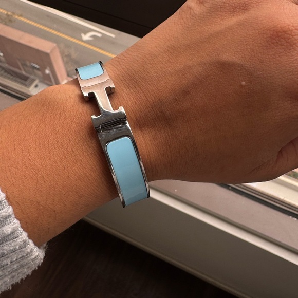 Hermes Blue Bracelet - Picture 2 of 4